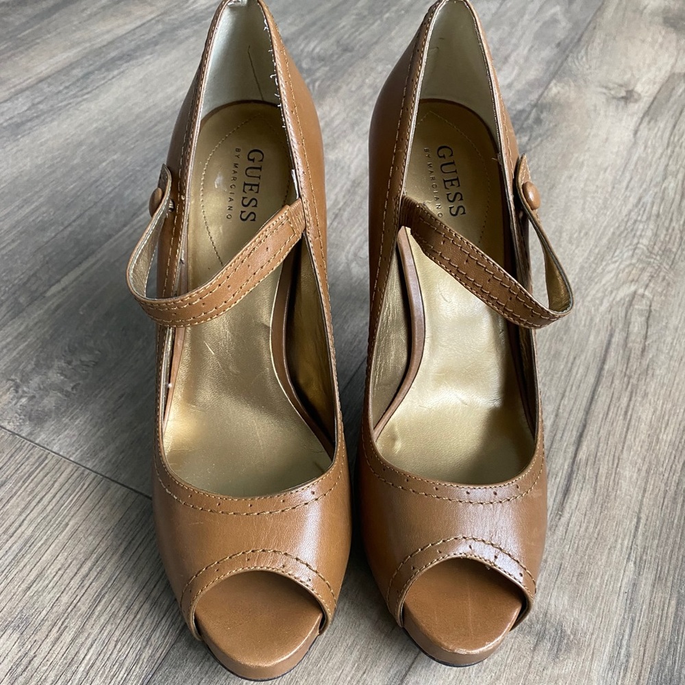 Guess heels with ankle strap